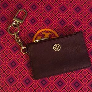 Tory Burch Robinson Key Pouch/ Card Case